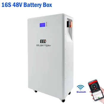 EEL 16S 48V Battery Case Box Серверная Стойка для DIY Solar LiFePO4 230Ah 280Ah Power Bank 200A BMS Camping Mobile Power Бесплатная Доставка Изображение