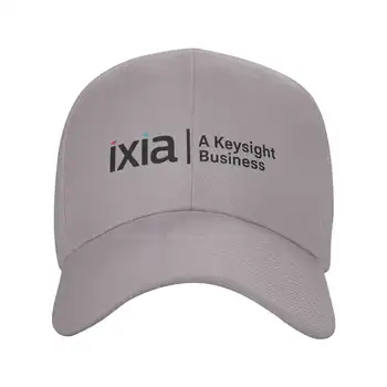 Модная качественная джинсовая кепка с логотипом Ixia, вязаная шапка, бейсболка Изображение