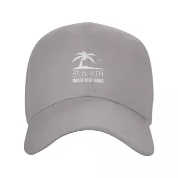 Сент-Барт, Французская Вест-Индская кепка, бейсбольная кепка, пляжная сумка, мужская кепка, женская кепка Изображение