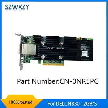 SZWXZY Для Dell H830 2 ГБ Кэш-памяти SFF8644 12 Гб/сек. Массивная карта CN-0NR5PC 0NR5PC NR5PC 0WH3W8 WH3W8 Быстрая доставка Изображение