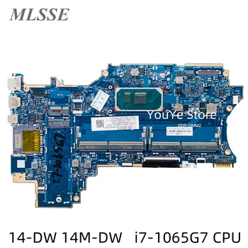 Восстановленная материнская плата для ноутбука HP X360 14-DW 14M-DW L96513-001 L96513-601 с процессором i7-1065G7 6050A3156701-MB DDR4 Изображение