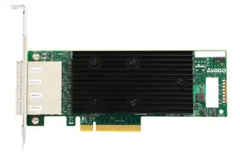 SAS 9305-16E LSISAS3216 16-портовый Адаптер Хост-шины SFF8644 БЕЗ кэша HBA PCI-E3.0 x8 Карта контроллера Изображение