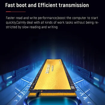 M2 SSD NVMe 256GB 128GB 512GB 1T Твердотельный Диск M.2 2280 PCIe SSD Внутренний Твердотельный Накопитель для Ноутбука Настольный ФЛЕШКА Изображение
